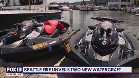 Seattle Fire unveils new rescue watercraft as more people head to the shore
