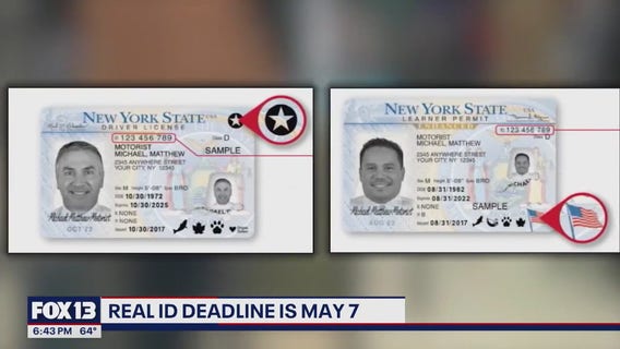 REAL ID deadline is May 7