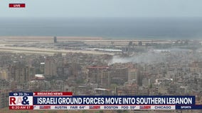 Israel sends troops into Lebanon in escalation