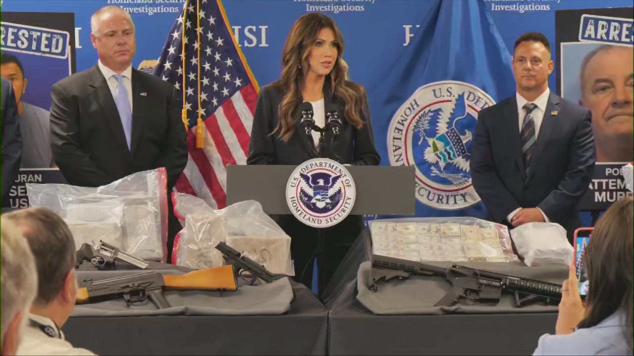 Homeland Security Secretary Noem Criticizes Illinois Officials on Immigration Enforcement