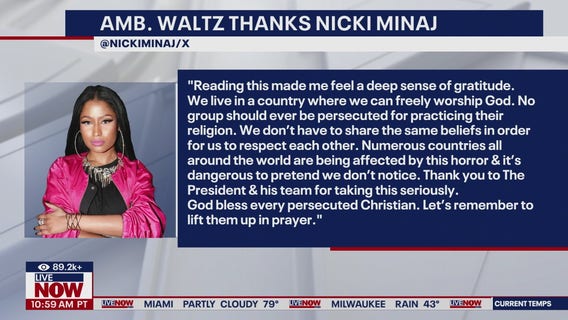 Nicki Minaj invited to United Nations Embassy