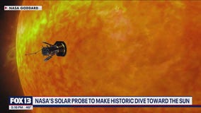 NASA's solar probe to make historic dive toward sun
