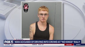 Man drives into crowd of protesters at 'No Kings' rally in Virginia