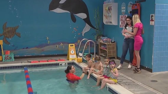 Goldfish Swim School gives pool safety tips