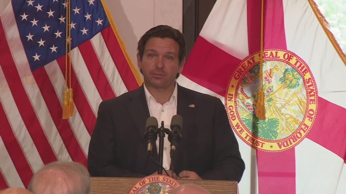 Gov. DeSantis talks Florida death penalty