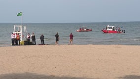 Evanston beaches shut down when it was believed a swimmer went missing