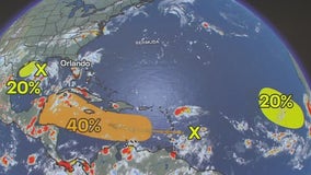 3 tropical waves brewing in Atlantic