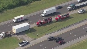 2 crashes bring I-4 traffic to a crawl in Volusia County