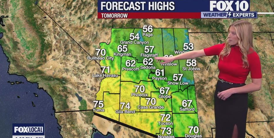 Arizona weather forecast: Above-normal temperatures continue