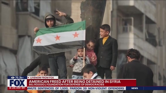 American freed from Syrian prison after Assad's fall was flown out of country by US military