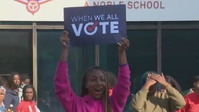 Chicago high school holds first-time voter event