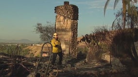 Homes destroyed in IE wildfire