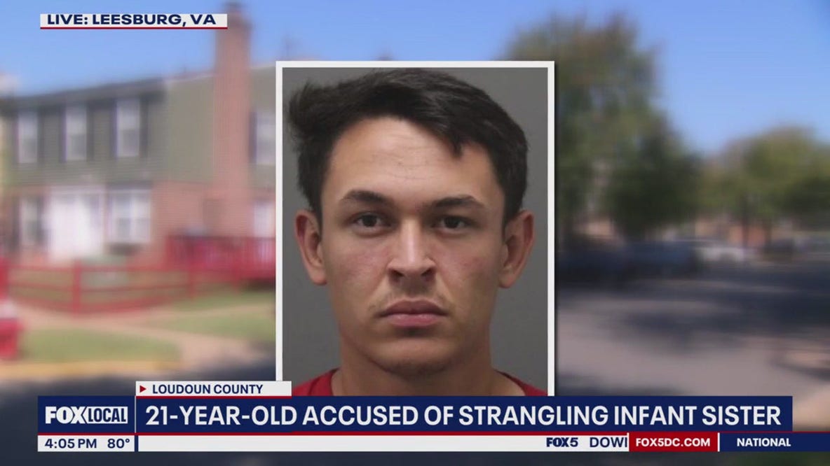 Man accused of strangling infant sister