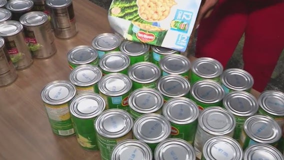 DWIHN and Team Wellness food drive