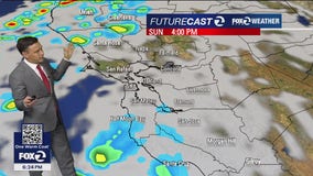 Showers return Sunday