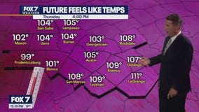 Austin weather: Sunny, hot day with little breeze