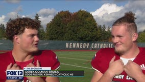 Teammates, college recruits, brothers: Meet Kennedy Catholic's dynamic duo