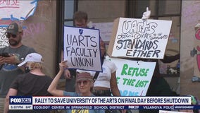 UArts closure: Students, staff hold rallies, vow to push against closure