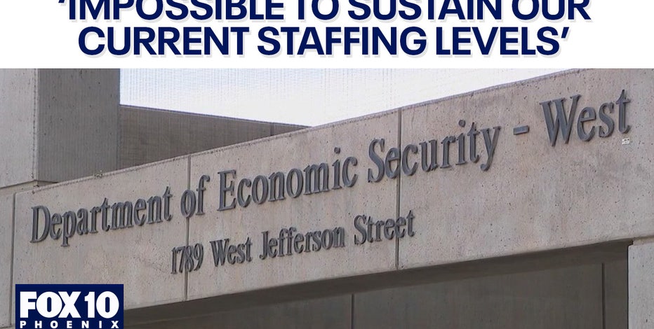 Arizona Department of Economic Security says 500 jobs will be cut