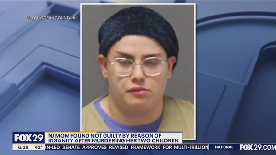 NJ mom who fatally drowned her 2 young kids found not guilty by reason of insanity
