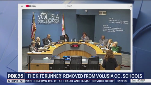 Controversial 'banned' book removed from Volusia County school libraries