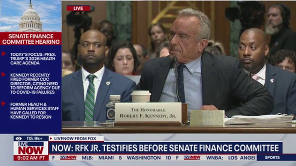 RFK Jr. testifying at Senate hearing about CDC, vaccine policies