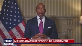 NYC Mayor Adams responds to indictment in video message