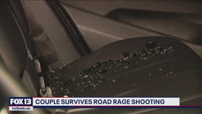 Couple survives road rage shooting in WA