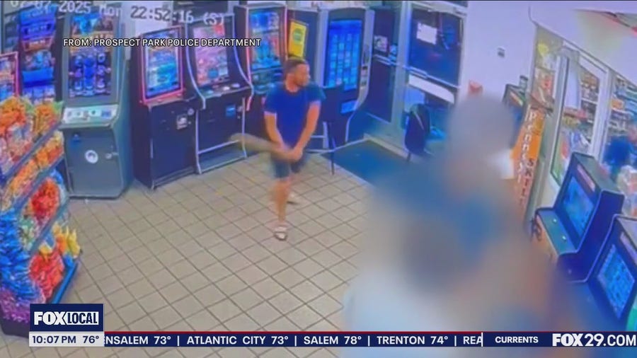Delco man charged after going on rampage in Prospect Park gas station
