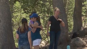 13 Tahoe National Park hikers reunite with parents after camping in Royal Fire zone