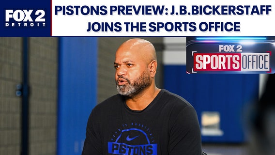 Pistons Preview: Coach J.B. Bickerstaff visits ahead of NBA opener