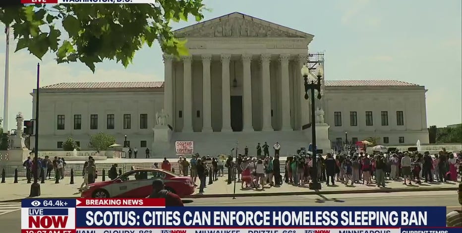 Supreme Court allows outdoor sleeping bans amid rising homelessness