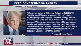 Tariffs could cause 'some pain' for Americans, Trump says