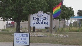 Pride flag stolen from Cedar Park church, again