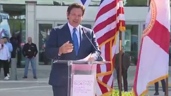 Florida Gov. Ron DeSantis announces new initiative to protect boating rights