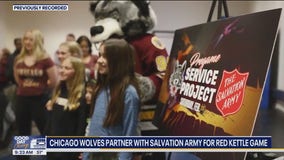 Chicago Wolves partner with Salvation Army for Red Kettle game