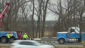 Northbound I-35W reopens after tanker crash