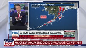 Tsunami warning downgraded to advisory after 7.3 earthquake rocks Alaska coast