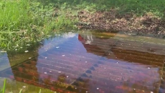 Longwood neighborhood dealing with draining issue