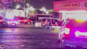 Man shot to death outside liquor store