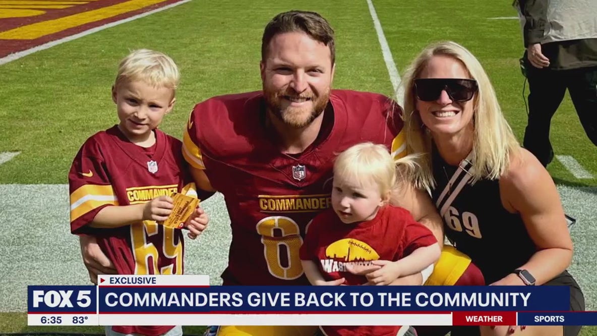 Commanders players talk about team's planned move, impact on DC community