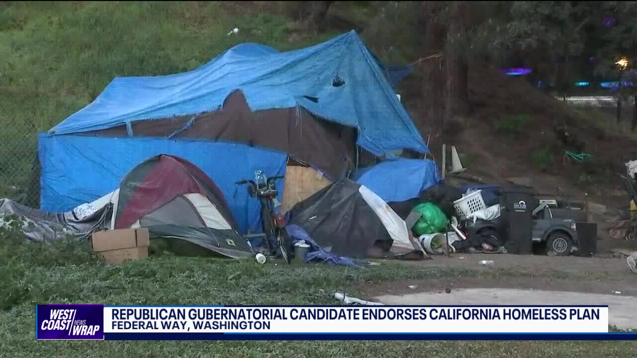 Washington candidate for governor says Newsom sweeps are great idea