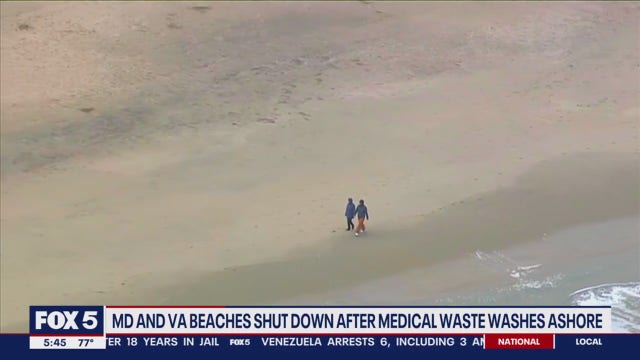 Rehoboth Beach added to list of shorelines closed due to medical waste washing up
