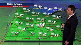MN weather: Fairly cloudy and blustery Thursday