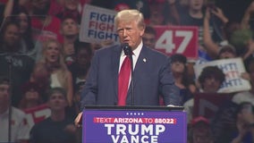 RFK Jr. appears in Trump's Arizona campaign rally