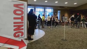 Voting at Carroll University in Waukesha