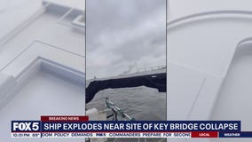 Baltimore cargo ship explosion near Key Bridge site: What we know