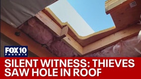 Silent Witness Saturday: Thieves saw a hole in roof