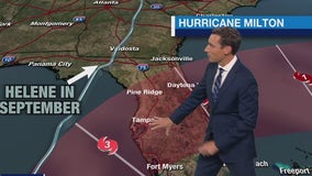 Hurricane Milton packing 165 mph winds