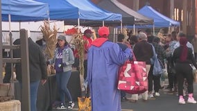 Loretto Hospital hosts first free farmers market on World Food Day